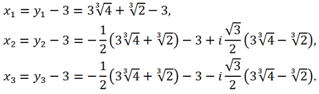 корни уравнения x^3+9x^2+9x-137 =0