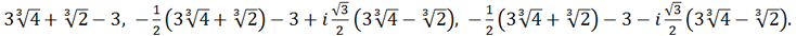 корни уравнения x^3+9x^2+9x-137 =0